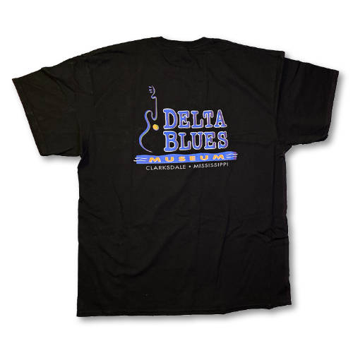 02 Delta Blues Museum Logo Tee Black