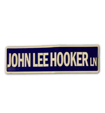 03 John Lee Hooker Lane Sign