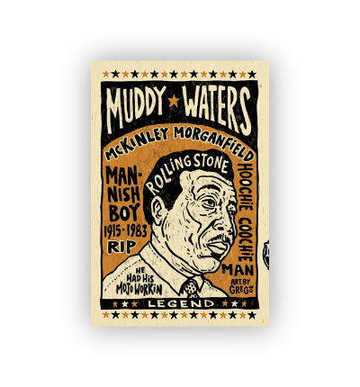 03 Muddy Waters Poster (Color)