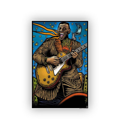 06 Howlin' Wolf Poster - Howlin' the Blues