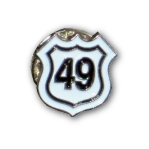 13 Highway 49 Lapel Pin