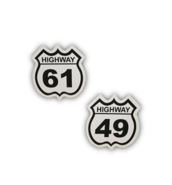 09 Sticker 61/49 Highway (Decal)