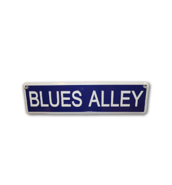 07 Blues Alley Sign