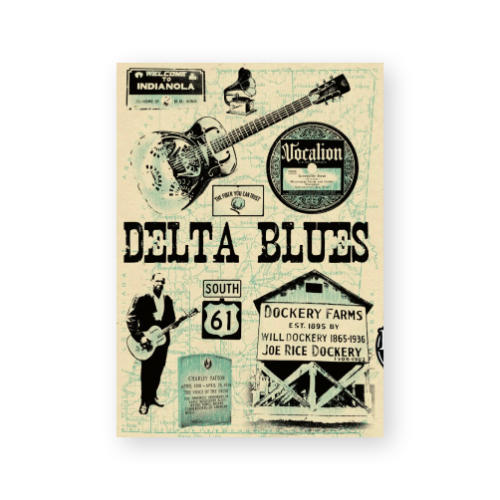03 Delta Blues Poster