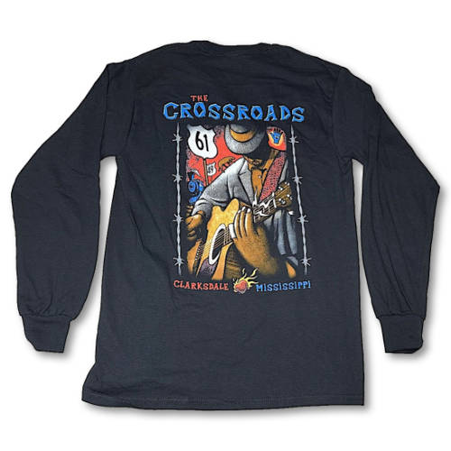 04 Crossroads Color Long Sleeve Shirt (BLACK)